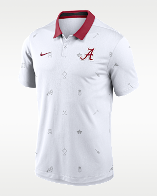 Мужские  Alabama Vapor Pattern Nike Dri-FIT College Polo