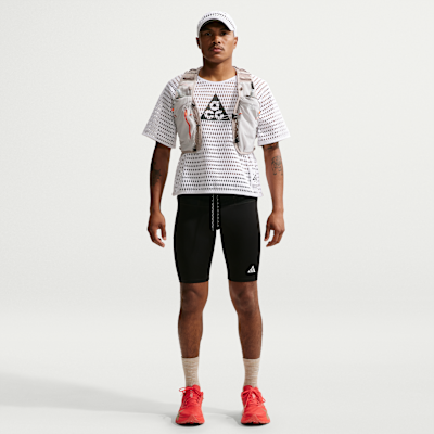 Nike ACG Radical AirFlow Dri-FIT Kısa Kollu Arazi Tipi Erkek Koşu Üstü görsel 4