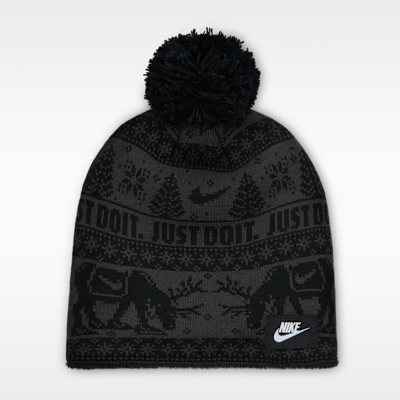 Nike Big Kids' Fairisle Peak Beanie 2-Piece Set