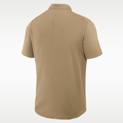 Polo universitario Nike Dri-FIT para hombre West Virginia Primetime Victory Primary Logo