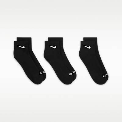 Nike Everyday Plus Cushioned Training Ankle Socks (3 Pairs)