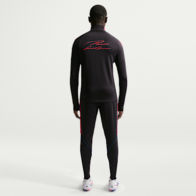Nike Paris Saint-Germain Strike Nike Dri-FIT Örgü Erkek Futbol Antrenman Üstü görsel 5