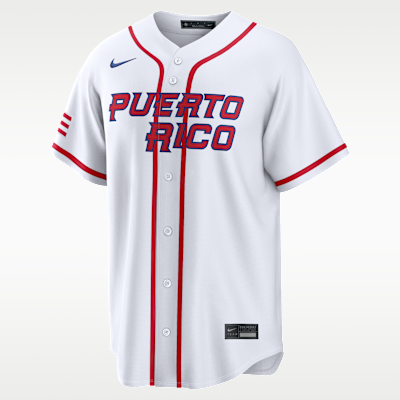 Puerto Rico National Baseball Team 2026 World Baseball Classic Men's Nike Stadium Jersey