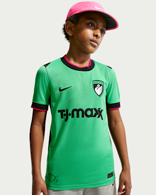 Детские джерси Boston Legacy Stadium Edition Big Kids' Nike Dri-FIT Replica Jersey