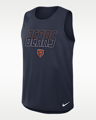 Мужские Chicago Bears Nike Dri-FIT NFL Tank Top