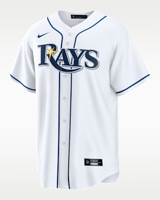 Мужские джерси Yandy Díaz Tampa Bay Rays Nike MLB Replica Jersey