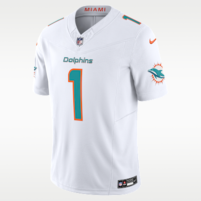 Jersey de fútbol americano Nike Dri-FIT de la NFL Limited para hombre Tua Tagovailoa Miami Dolphins