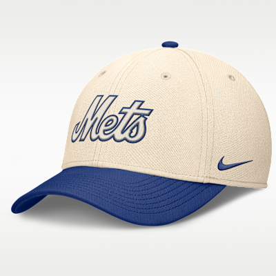 New York Mets Statement Rise Swoosh Men's Nike Dri-FIT MLB Hat