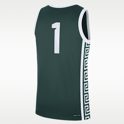 Michigan State Spartans Replica Men's Nike College Basketball Jersey