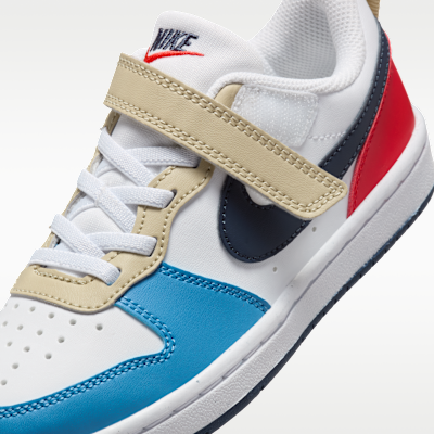 Nike Court Borough Low Recraft Schuh für jüngere Kinder