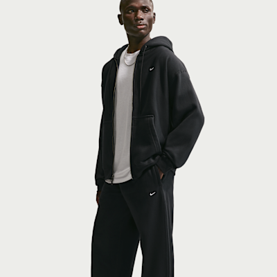Nike Solo Swoosh Fleece Açık Paçalı Erkek Eşofman Altı görsel 4