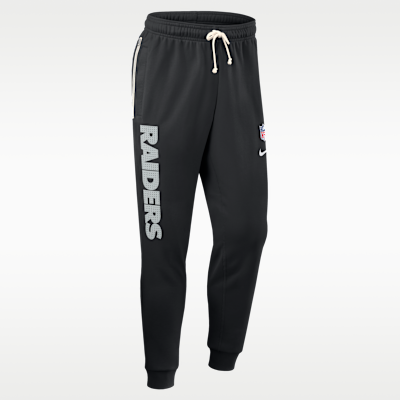 Pants Nike Dri-FIT de la NFL de pierna entallada para hombre Las Vegas Raiders Ground Game Sideline