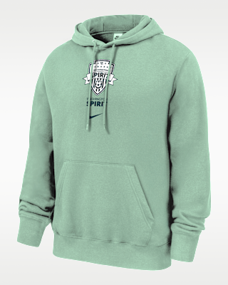Мужское худи Washington Spirit Club Fleece Nike NWSL Pullover Hoodie