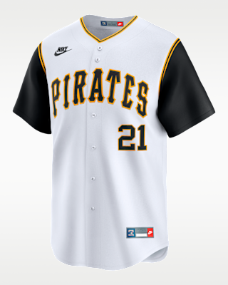 Мужские джерси Roberto Clemente Pittsburgh Pirates Cooperstown Nike Dri-FIT ADV MLB Limited Jersey