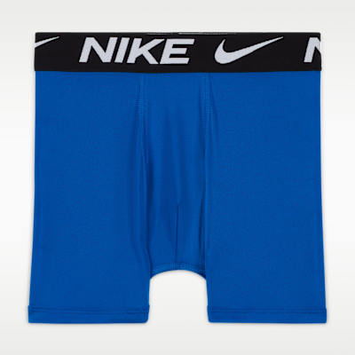 Nike Dri-FIT Essentials Big Kids' Printed Boxer Briefs (3-Pack)