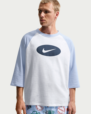 Мужские  Nike Club 3/4-Sleeve Raglan Top