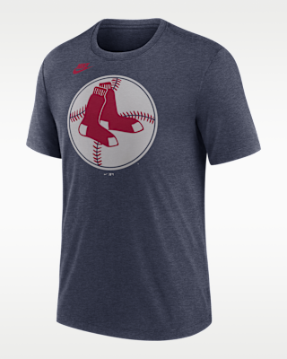 Мужская футболка Boston Red Sox Cooperstown Logo Nike MLB