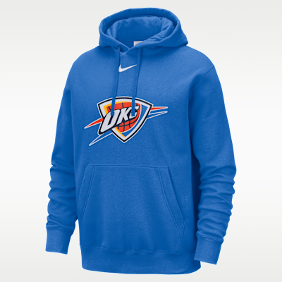 Nike Oklahoma City Thunder Club Nike NBA Kapüşonlu Erkek Sweatshirt'ü