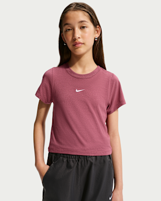Детская футболка Nike Sportswear Big Kids' (Girls') Cropped