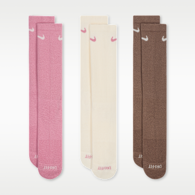 Nike Everyday Plus Cushioned Training Crew Socks (3 Pairs)