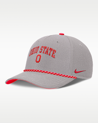 Женские  Ohio State Primetime Rise Rope Nike College Adjustable Hat