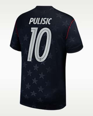 Мужские джерси Christian Pulisic USMNT 2026 Stadium Away Nike Dri-FIT Soccer Jersey