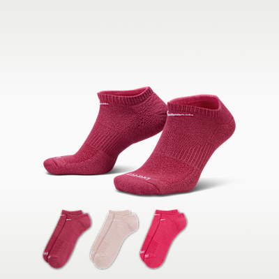 Nike Everyday Plus Cushion Training No-Show Socks (3 Pairs)