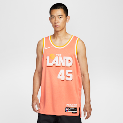 Donovan Mitchell Cleveland Cavaliers City Edition Men's Nike NBA Swingman Jersey