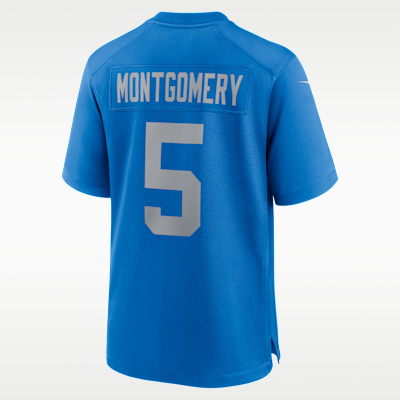 David Montgomery Detroit Lions Men's Nike NFL Game Football Jersey