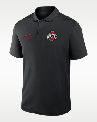 Мужские  Ohio State Primetime Victory Primary Logo Nike Dri-FIT College Polo