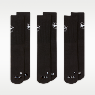 Nike Everyday Crew Basketball Socks (3 Pairs)