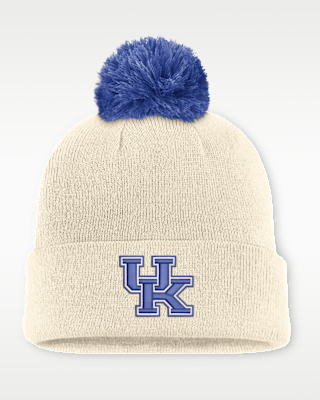 Женские  Kentucky Campus Prep Script Nike College Cuffed Pom Beanie