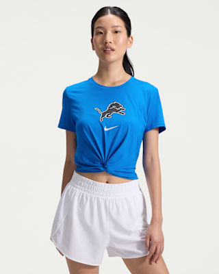 Женская футболка Detroit Lions Rivalries Collection One Classic Twist Nike Dri-FIT NFL