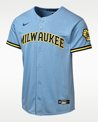 Детские джерси Milwaukee Brewers Big Kid's Nike MLB Stadium Jersey