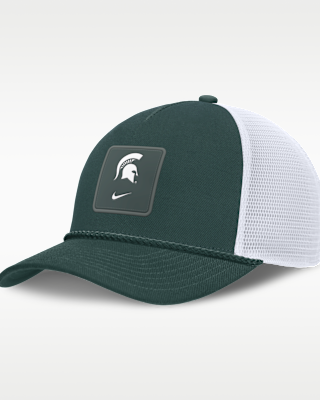 Женские  Michigan State Sideline Gameday Rope Nike College Trucker Adjustable Hat