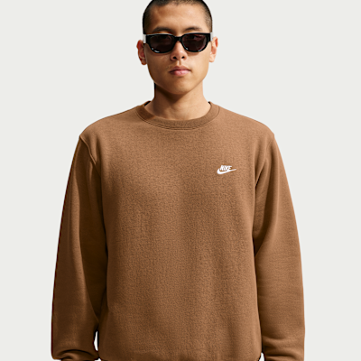 Мужские свитеры Nike Club Men's Fleece Crew