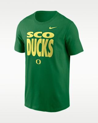 Мужская футболка Oregon Sideline Slogan Nike Dri-FIT College Long-Sleeve
