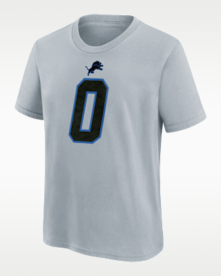 Детская футболка Jahmyr Gibbs Detroit Lions Rivalries Collection Big Kids' Nike NFL