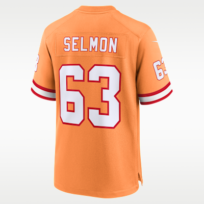 Lee Roy Selmon Tampa Bay Buccaneers 50th Anniversary Men's Nike NFL Game Jersey