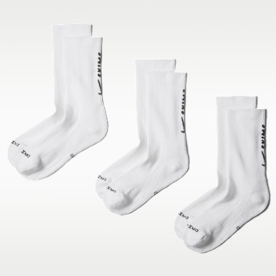 NikeSKIMS Dri-FIT Kadın Dri-FIT Crew Çoraplar (3 Çift)