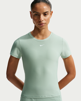 Женские шорты Nike Victory Dri-FIT Short-Sleeve Tennis Top для тенниса