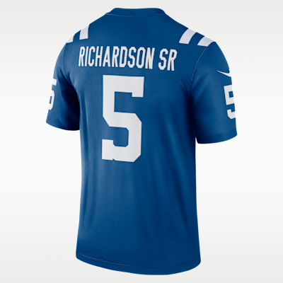 Jersey Nike Dri-FIT de la NFL Legend para hombre Anthony Richardson Sr. Indianapolis Colts