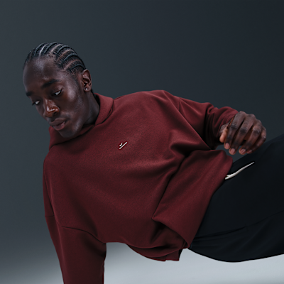 Nike Standard Issue Men's Therma-FIT Brushed Basketball Pullover Hoodie