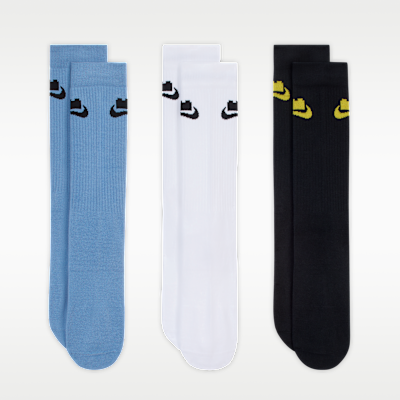 Nike x LEGO® Collection Everyday Essentials Crew Socks (3 Pairs)