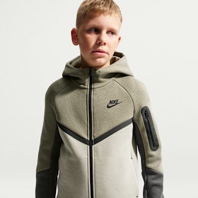 Nike Sportswear Tech Fleece — Older Kids' Full-Zip Hoodie