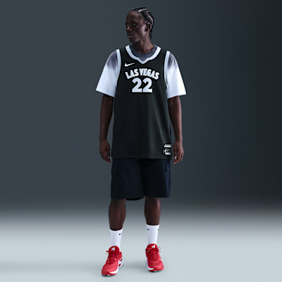 A'ja Wilson Las Vegas Aces Nike Dri-FIT WNBA Victory Trikot