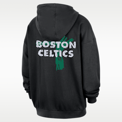 Boston Celtics Courtside Men's Jordan NBA Club Premium Pullover Hoodie