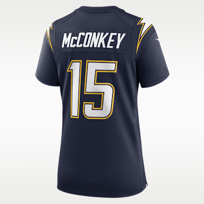Ladd McConkey Los Angeles Chargers Women’s Nike NFL Game Jersey
