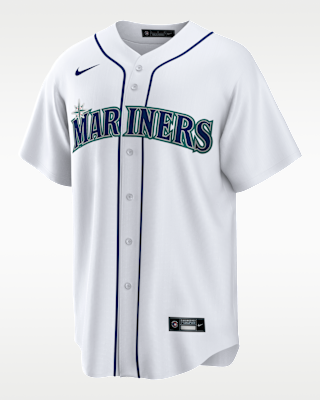 Мужские джерси Josh Naylor Seattle Mariners Nike MLB Replica Jersey