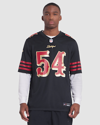 Мужские джерси Fred Warner San Francisco 49ers Rivalries Collection Men’s Nike NFL Game Jersey